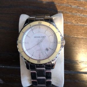 Silver Michael Kors women’s watch